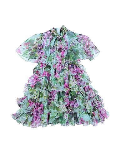 DOLCE&GABBANA Kleid Himmelblau 100% Seide