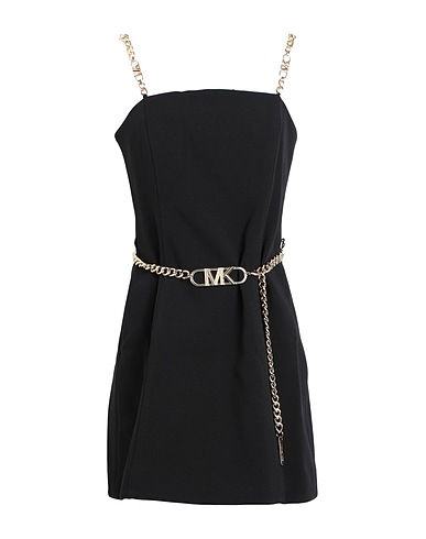MICHAEL MICHAEL KORS Kurzes Kleid Schwarz 92% Polyester, 8% Elastan