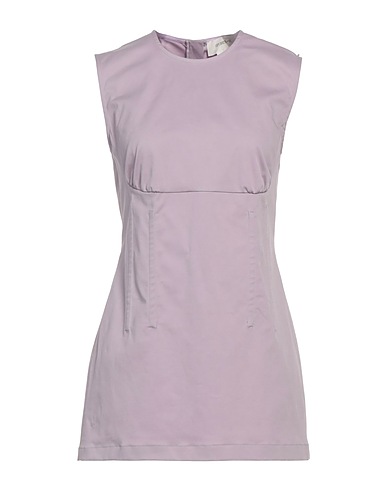 SPORTMAX Short dress Lilac 95% Cotton, 5% Elastane