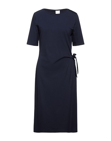 MERCI ITALIA Midi dress Midnight blue 63% Viscose, 32% Nylon, 5% Elastane