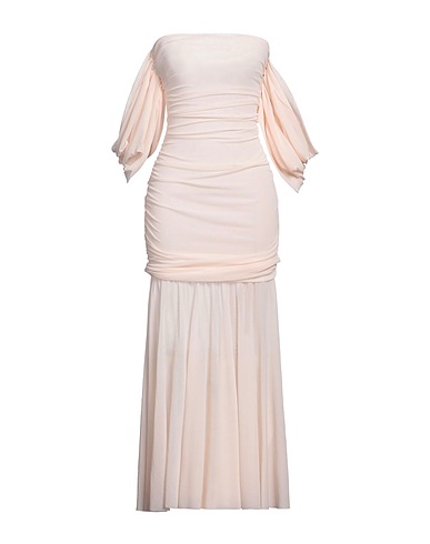 PHILOSOPHY di LORENZO SERAFINI Midi dress Light pink 100% Polyamide