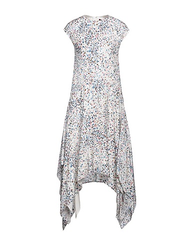 SIES MARJAN Midi dress White 50% Silk, 50% Viscose