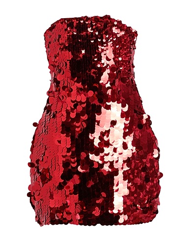 MAX&Co. Sequin dress ADR DE-COATED  Red 88% Polyester, 12% Elastane