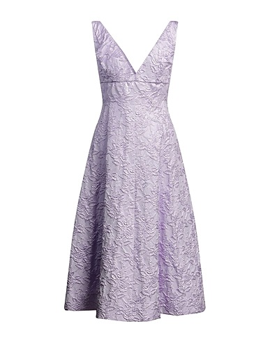PHILOSOPHY di LORENZO SERAFINI Midi dress COUTURE Lilac 89% Polyester, 11% Polyamide