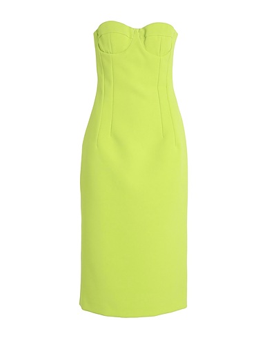 MAX&Co. Midi dress ADR DE-COATED  Lime green 100% Polyester