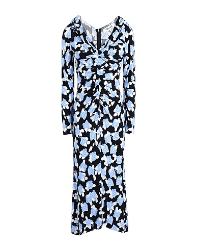 DIANE VON FURSTENBERG Midi dress Light blue 100% Viscose