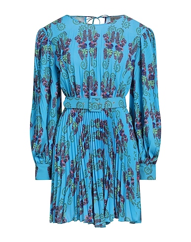 ALESSANDRO ENRIQUEZ Short dress Azure 100% Polyester