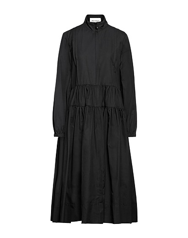 MOLLY GODDARD Midi dress Black 60% Cotton, 40% Polyester