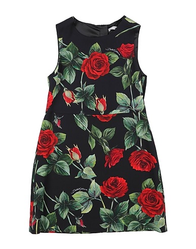 DOLCE&GABBANA Vestido Negro 100% Viscosa
