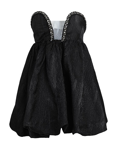 TPN Vestito corto Nero 100% Poliestere
