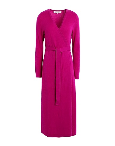 DIANE VON FURSTENBERG Elegant dress Mauve 72% Wool, 28% Cashmere