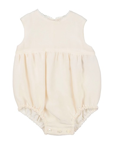 DOLCE&GABBANA Baby bodysuit Ivory 100% Silk