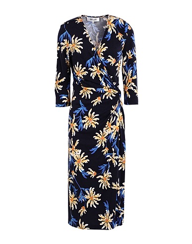 DIANE VON FURSTENBERG Kleid für besondere Anlässe Marineblau 72% Lyocell, 28% Wolle