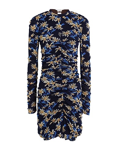 DIANE VON FURSTENBERG Short dress Navy blue 100% Nylon