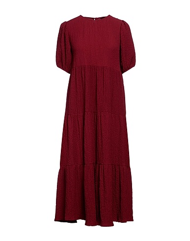 DESIGUAL Midi dress Brick 61% Tencel™, 38% Polyester, 1% Elastane