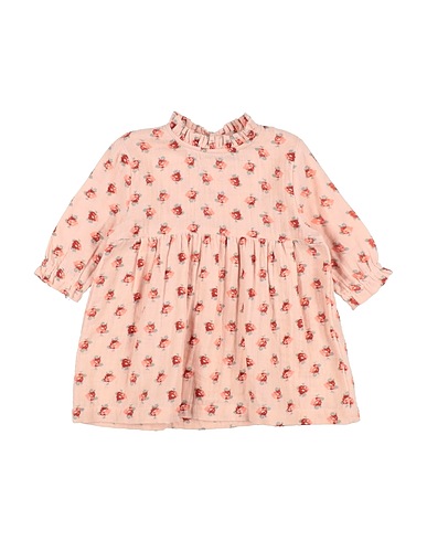PETIT BATEAU Vestido para bebé  Blush 100% Cotton