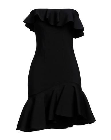 MCQUEEN Short dress 62% Viscose, 23% Polyamide, 13% Polyester, 2% Elastane