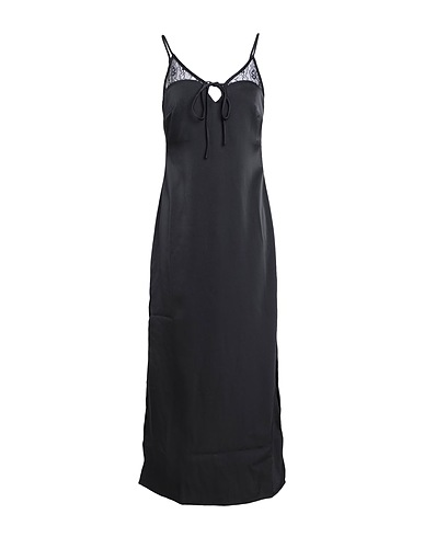 EDITED Midi dress Kami Dress
 Black 50% Recycled polyester, 50% Polyester