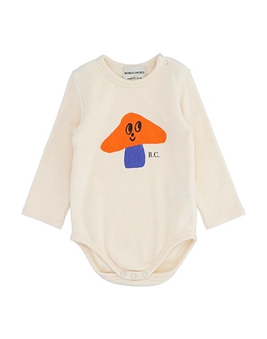 BOBO CHOSES Strampelanzug Elfenbein 95% Organische Baumwolle, 5% Elastan