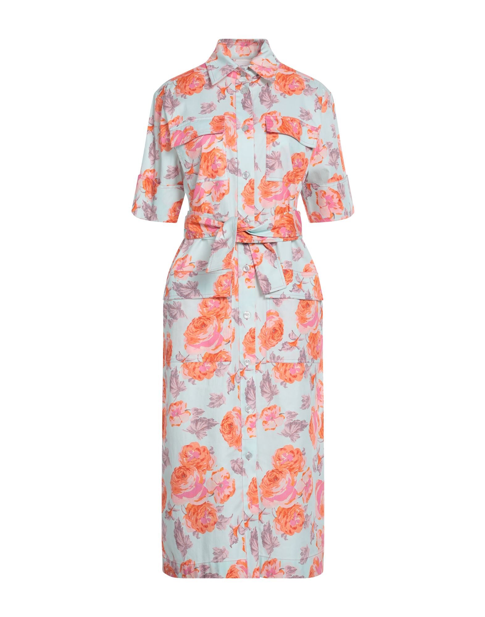 ST. JOHN - ミディ丈ワンピース