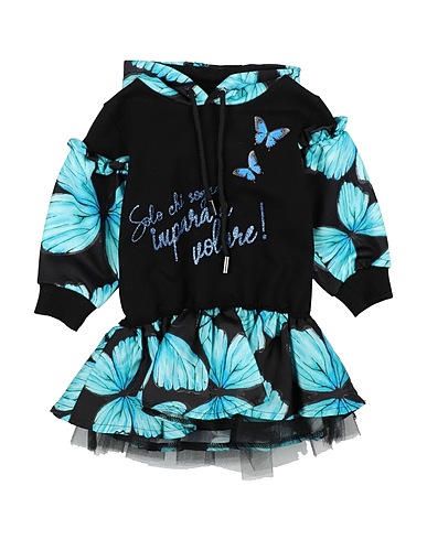 MISS LULÙ Baby dress 97% Cotton, 3% Elastane