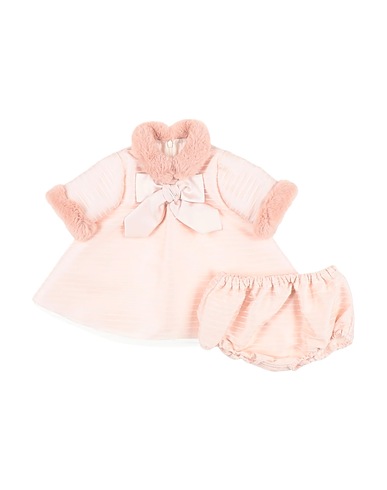 LA STUPENDERIA Vestido para bebé  Light pink 75% Nylon, 25% Polyester, Silk