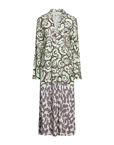 ALYSI Midi dress Light green 100% Viscose