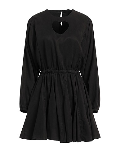 DESIGUAL Short dress Black 100% Tencel™ Lyocell