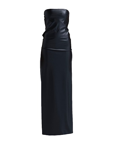 HERON PRESTON Long dress Black 79% Polyamide, 21% Elastane