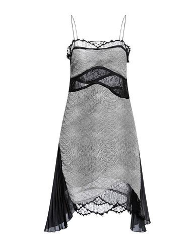 VICTORIA BECKHAM Short dress Grey 100% Polyester, Polyamide