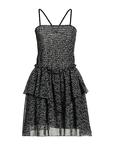 CRISTINAEFFE Vestito corto Nero 100% Poliestere
