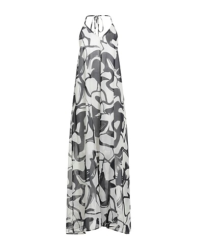 CRISTINAEFFE Vestito lungo Avorio 100% Poliestere