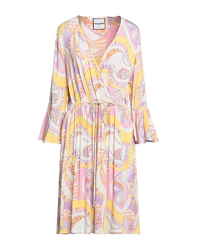 THE ATTICO Midi dress 92% Viscose, 8% Elastane