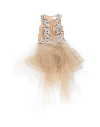 MISCHKA AOKI Dress Beige 100% Nylon