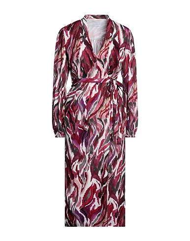 NENETTE Midi dress Plum 100% Polyester