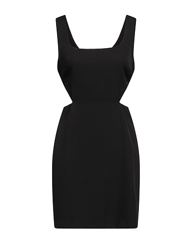 P.A.R.O.S.H. Elegantes Kleid Schwarz 97% Polyester, 3% Elastan