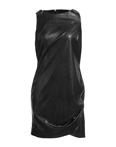 JUST CAVALLI Short dress Black 100% Polyester, Polyurethane
