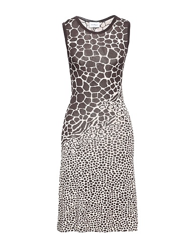 FERRAGAMO Midi dress Black 92% Viscose, 8% Polyester