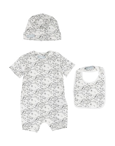 HERNO Baby accessories set White 100% Cotton