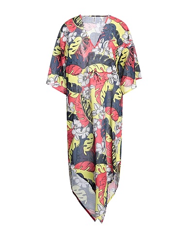MOSCHINO Langes Kleid Marineblau 100% Baumwolle