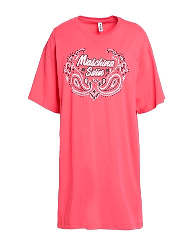 MOSCHINO Cover-up Coral 95% Cotton, 5% Elastane