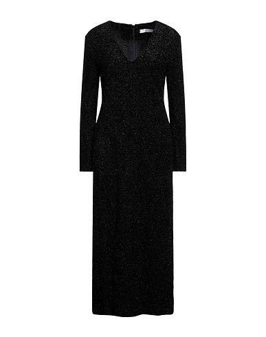 HARRIS WHARF LONDON Midi dress Black 100% Polyamide