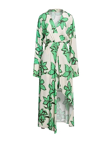 LIVIANA CONTI Long dress Cream 100% Viscose