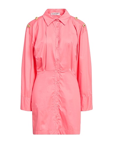 ODI ET AMO Shirt dress Pink 100% Cotton