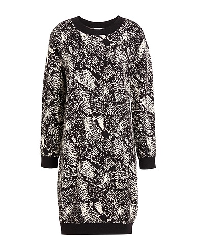 LIU •JO Short dress Off white 35% Viscose, 33% Polyester, 20% Polyamide, 8% Wool, 4% Metallic Polyester