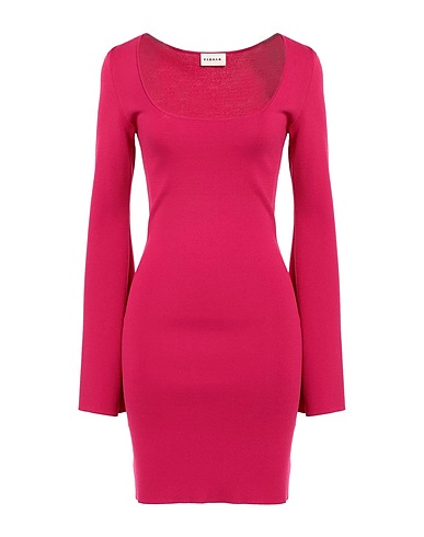 P.A.R.O.S.H. Short dress Fuchsia 68% Viscose, 32% Polyamide