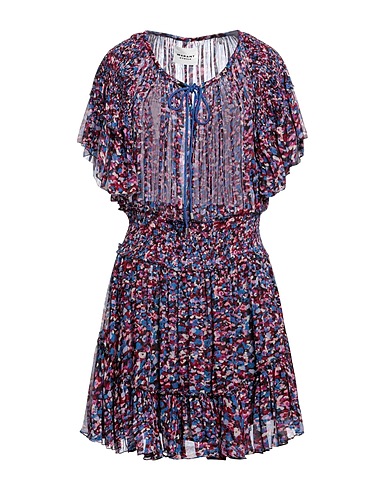 MARANT ÉTOILE Kurzes Kleid Pflaume 100% Viskose