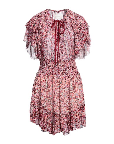 MARANT ÉTOILE Vestito corto Fucsia 100% Viscosa