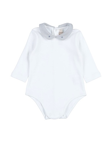 LA STUPENDERIA Body Baby Bianco 100% Cotone organico