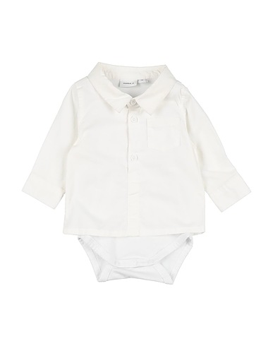 NAME IT® Baby bodysuit Ivory 98% Cotton, 2% Elastane